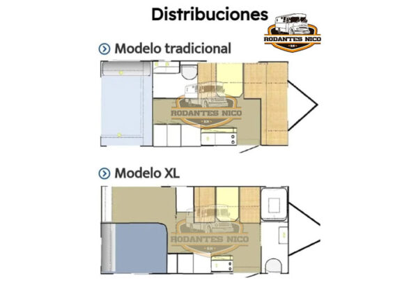 Casilla Modelo 5.70 Mts Full 5 Personas - Imagen 2