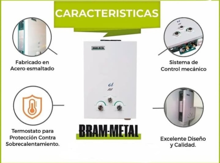Calefón a gas