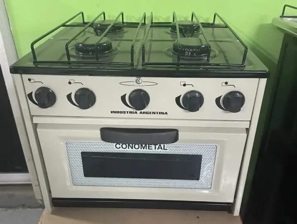 Anafe Cocina 4 Hornallas Con Horno Gas Envasado