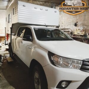 Camper para camioneta Doble Cabina - Sobre caja de carga
